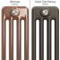 TE4-C-COLOUR-SWATCH-003 - Trade Essentials Colour 4 Column Radiator H600mm X W622mm TE4-C-COLOUR-SWATCH-003 - Trade Essentials Colour 4 Column Radiator H600mm X W622mm