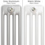TE4-C-COLOUR-SWATCH-009 - Trade Essentials Colour 4 Column Radiator H600mm X W622mm TE4-C-COLOUR-SWATCH-009 - Trade Essentials Colour 4 Column Radiator H600mm X W622mm
