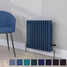 CT3-C-500-BLUE-TH - Classic Blue 3 Column Radiator H500mm x W806mm CT3-C-500-BLUE-TH - Classic Blue 3 Column Radiator H500mm x W806mm