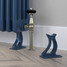 CT4-C-CAST-FEET-BLUE-GLOSS - Classic Blue 4 Column Radiator H400mm x W1404mm CT4-C-CAST-FEET-BLUE-GLOSS - Classic Blue 4 Column Radiator H400mm x W1404mm