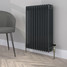 CT4-C-750-ANTHRACITE-GREY-LS00 - Classic Grey 4 Column Radiator H300mm x W1404mm CT4-C-750-ANTHRACITE-GREY-LS00 - Classic Grey 4 Column Radiator H300mm x W1404mm