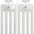 CT4-C-COLOUR-SWATCH-GREY-007 - Classic Grey 4 Column Radiator H300mm x W1404mm CT4-C-COLOUR-SWATCH-GREY-007 - Classic Grey 4 Column Radiator H300mm x W1404mm
