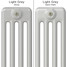 CT4-C-COLOUR-SWATCH-GREY-007 - Classic Grey 4 Column Radiator H500mm x W622mm CT4-C-COLOUR-SWATCH-GREY-007 - Classic Grey 4 Column Radiator H500mm x W622mm