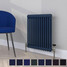CT2-C-600-NAVY-TH - Classic Navy 2 Column Radiator H600mm x W1404mm CT2-C-600-NAVY-TH - Classic Navy 2 Column Radiator H600mm x W1404mm