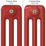CT3-C-COLOUR-SWATCH-RED-001 - Classic Red 3 Column Radiator H400mm x W1404mm CT3-C-COLOUR-SWATCH-RED-001 - Classic Red 3 Column Radiator H400mm x W1404mm