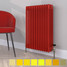 CT4-C-750-RED-TH - Classic Red 4 Column Radiator H750mm x W622mm CT4-C-750-RED-TH - Classic Red 4 Column Radiator H750mm x W622mm
