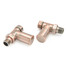 M-MAN-007-ST-AC-ALT01 - Marvine Modern Manual Antique Copper Towel Radiator Valves M-MAN-007-ST-AC-ALT01 - Marvine Modern Manual Antique Copper Towel Radiator Valves