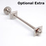OE-W-TRS-LUX-SN - Ramone Modern TRV Satin Nickel Towel Radiator Valves with Sleeves OE-W-TRS-LUX-SN - Ramone Modern TRV Satin Nickel Towel Radiator Valves with Sleeves