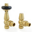 T-TRV-019-AG-UB-ALT01 - Flatford Traditional TRV Angled Unlacquered Brass Thermostatic Radiator Valves T-TRV-019-AG-UB-ALT01 - Flatford Traditional TRV Angled Unlacquered Brass Thermostatic Radiator Valves