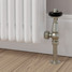 T-TRV-019-AG-SN-PIP-LS02 - Flatford Traditional TRV Angled Brushed Satin Nickel Thermostatic Radiator Valves with Sleeves T-TRV-019-AG-SN-PIP-LS02 - Flatford Traditional TRV Angled Brushed Satin Nickel Thermostatic Radiator Valves with Sleeves