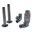 M-TRV-003-CR-BL-PIP-ALT00 - Ramone Modern TRV Corner Black Nickel Thermostatic Radiator Valves with Sleeves M-TRV-003-CR-BL-PIP-ALT00 - Ramone Modern TRV Corner Black Nickel Thermostatic Radiator Valves with Sleeves