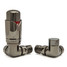 M-TRV-003-CR-BL-ALT00 - Ramone Modern TRV Corner Black Nickel Thermostatic Radiator Valves with Sleeves M-TRV-003-CR-BL-ALT00 - Ramone Modern TRV Corner Black Nickel Thermostatic Radiator Valves with Sleeves