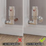 M-TRV-073-CR-C-SLEEVE-COMP - Ramone Modern TRV Corner Black Nickel Thermostatic Radiator Valves with Sleeves M-TRV-073-CR-C-SLEEVE-COMP - Ramone Modern TRV Corner Black Nickel Thermostatic Radiator Valves with Sleeves