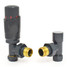 M-TRV-050-AG-A - Duran Modern TRV Angled Anthracite Thermostatic Radiator Valves with Sleeves M-TRV-050-AG-A - Duran Modern TRV Angled Anthracite Thermostatic Radiator Valves with Sleeves
