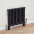 NF2-A-MET-H-LS01 - Infinity Anthracite 2 Column Radiator 9 Sections H300mm X W438mm NF2-A-MET-H-LS01 - Infinity Anthracite 2 Column Radiator 9 Sections H300mm X W438mm