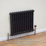 NF2-A-MET-H-LS00 - Infinity Anthracite 2 Column Radiator 21 Sections H600mm X W990mm NF2-A-MET-H-LS00 - Infinity Anthracite 2 Column Radiator 21 Sections H600mm X W990mm