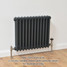 NF3-A-H-LS00 - Infinity Anthracite 3 Column Radiator 16 Sections H350mm X W760mm NF3-A-H-LS00 - Infinity Anthracite 3 Column Radiator 16 Sections H350mm X W760mm