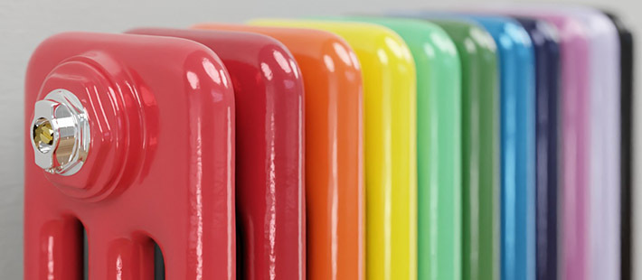 colour column radiators