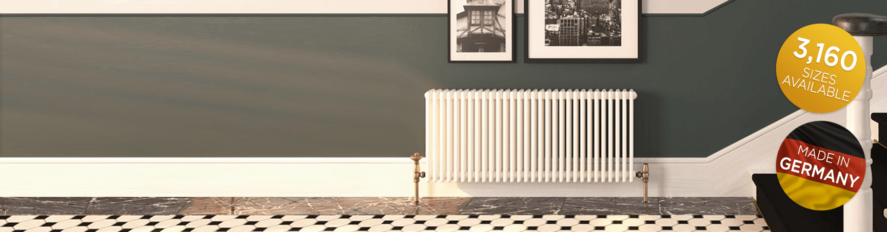 White Column Radiators. Trade, Classic and Infinity