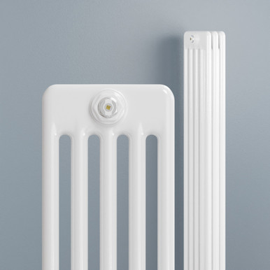 Infinity White 5 Column Radiator 3 Sections H2500mm X W162mm