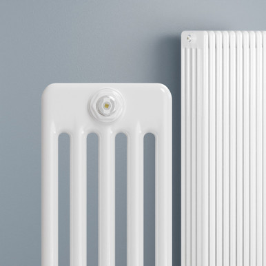 Infinity White 5 Column Radiator 20 Sections H1100mm X W944mm