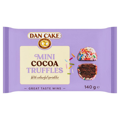 Dan Cake Mini Cocoa Truffles 140g