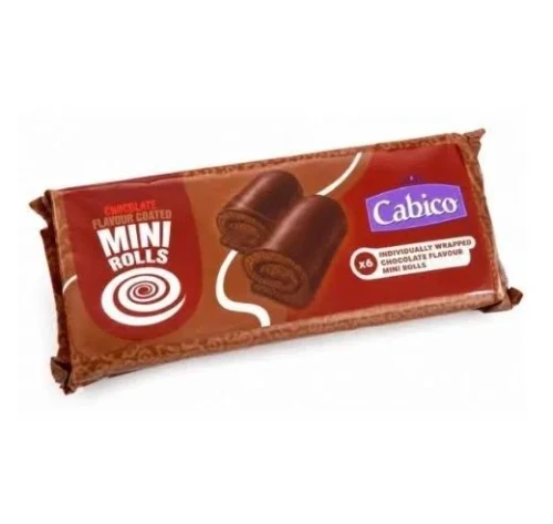 Cabico Chocolate Mini Rolls