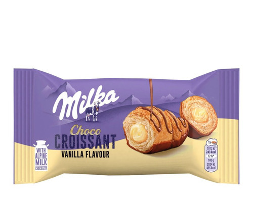Milka Chocolate & Vanilla Croissant