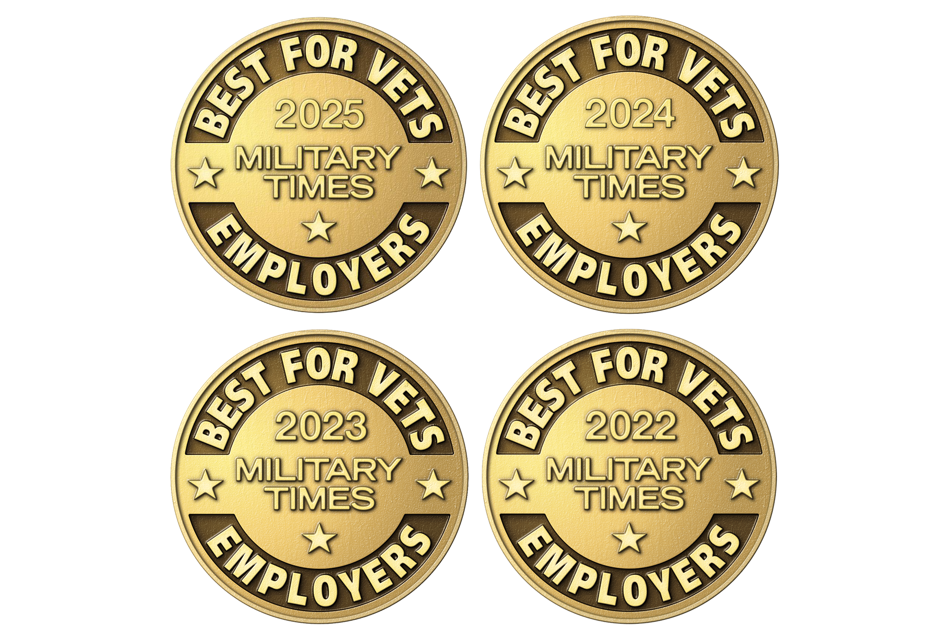 Recognition for Best for Vets employer