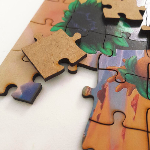 Puzle personalizado de madera