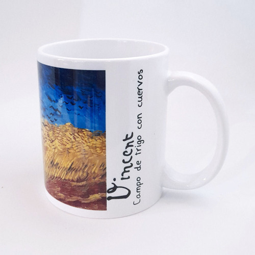 Campo de trigo con cuervos