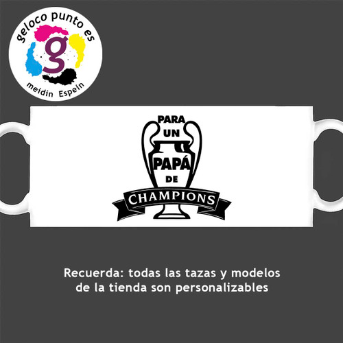 Taza Papá 'de Champions'