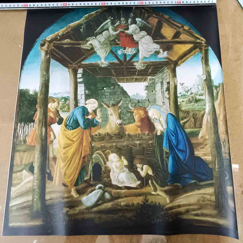 La Natividad de Sandro Botticelli
