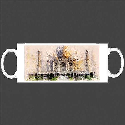 Taj Mahal - acuarela