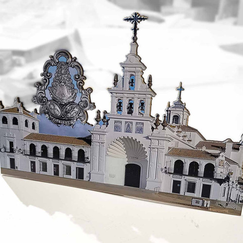 Foto Ermita del Rocío troquelada