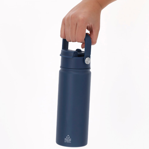 Vaso térmico de acero reciclado