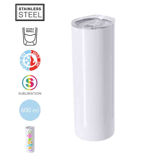 Vaso térmico de 600 ml