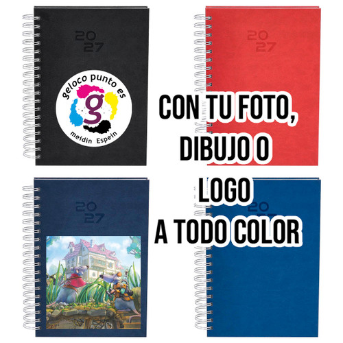 Agenda tamaño B5 anillas