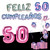 Lona 50 cumpleaños