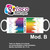 Taza 'Lápices de colores'