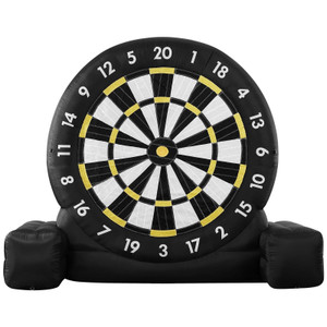 Inflatable Soccer Dart Board, over 8 ft High Giant Soccer Dart Board with 9 Kick Balls & Air Pump,  E415-CQJXZQFB25MMNUSSW001V1