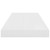 Floating Wall Shelf High Gloss White 23.6"x9.3"x1.5" MDF A949-323748