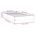Bed Frame without Mattress Dark Gray 39.4"x79.9" Twin XL Fabric A949-346854