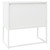 Sideboard White 29.5"x13.8"x29.5" Steel A949-335872