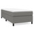 Box Spring Bed Frame Dark Gray Twin XL Fabric (US Only) A949-3120898