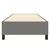 Box Spring Bed Frame Dark Gray Twin XL Fabric (US Only) A949-3120898