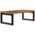  Coffee Table 39.4"x19.7"x13.8" Solid Reclaimed Wood and Steel A949-247338