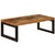  Coffee Table 39.4"x19.7"x13.8" Solid Reclaimed Wood and Steel A949-247338