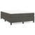 Box Spring Bed Frame Dark Gray Queen Velvet (US/AU Only) A949-3121154