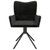 Swivel Dining Chairs 2 pcs Black Velvet A949-344815